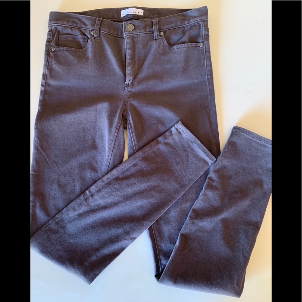 Loft Gray Super Soft Jeggings
